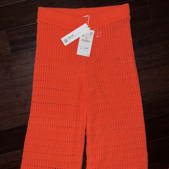 NWT Zara Crochet Pants - Picture 3 of 6